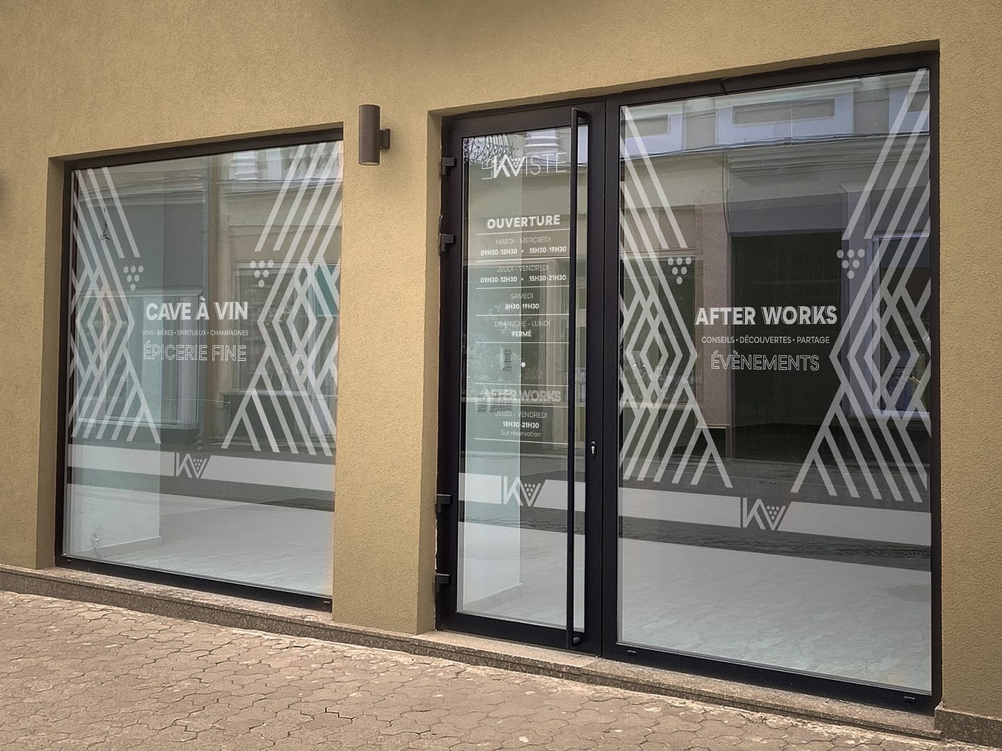 Vitrine de cave à vins