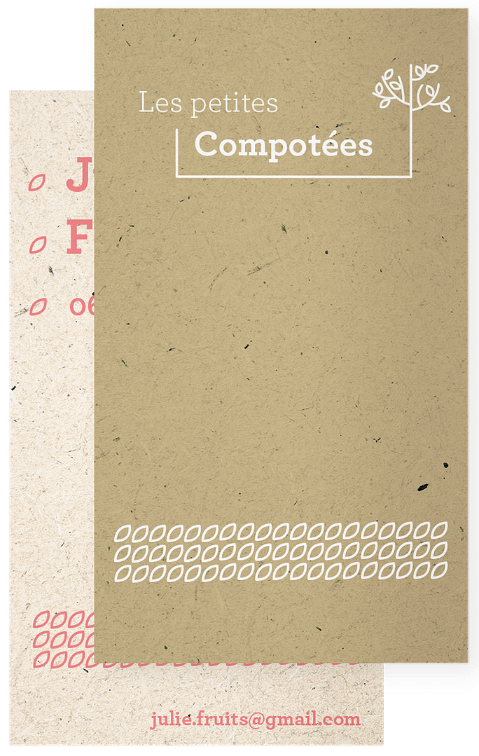 Carte de visite-Recto